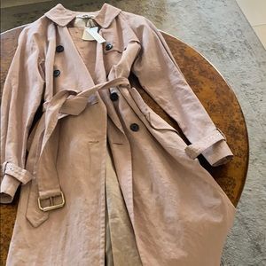 Marc Jacobs NWT cotton trench coat 🧥 lilac 2-4
